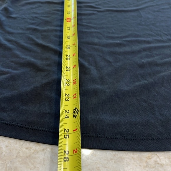 Naked Zebra Boutique Brand | Modal Cold Shoulder Top | Dark Grey | Women’s Small - Picture 6 of 9